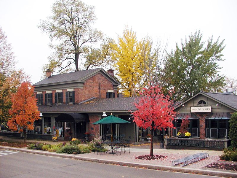 This 1853 St. Charles, Illinois House Holds 200,000 Books And A Little Cafe