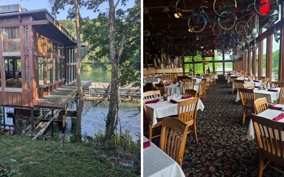 This Arkansas Restaurant Sits Right On A River And Makes Dinner Feel Like A Scenic Retreat