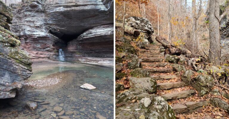 This Arkansas Cave Trail Takes You Deep Underground To A Waterfall You Can Hear Before You See