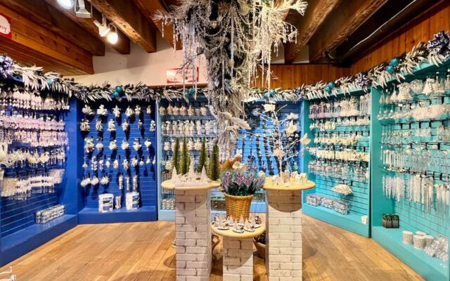 This Massachusetts Christmas Shop Fills Two Whole Floors With Ornaments Every Day of the Year