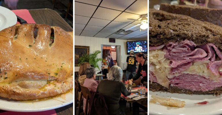 This Hidden Pittsburgh Restaurant Serves a Calzone Nearly as Wide as the Table