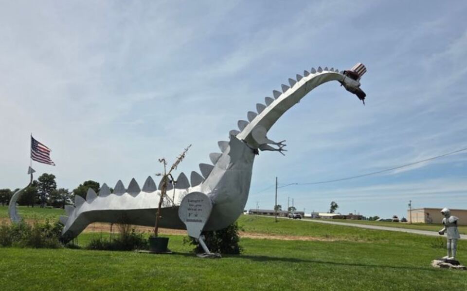 This 35-Foot-Long Dragon in Illinois Is Almost Too Weird for Words