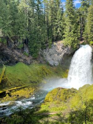 This Short Oregon Loop Packs Two Stunning Waterfalls Into One Enchanting Forest Hike