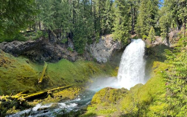 This Short Oregon Loop Packs Two Stunning Waterfalls Into One Enchanting Forest Hike