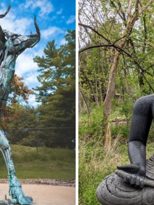 These 11 Stunning Illinois Sculpture Gardens Turn Art Into an Unforgettable Outdoor Adventure