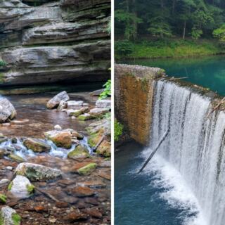 This Arkansas Cave Spring Roars Out Of The Ozarks Loud Enough To Stop You Mid-Step