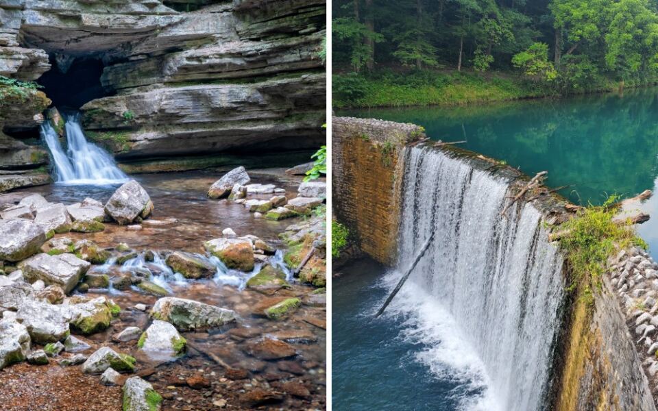 This Arkansas Cave Spring Roars Out Of The Ozarks Loud Enough To Stop You Mid-Step