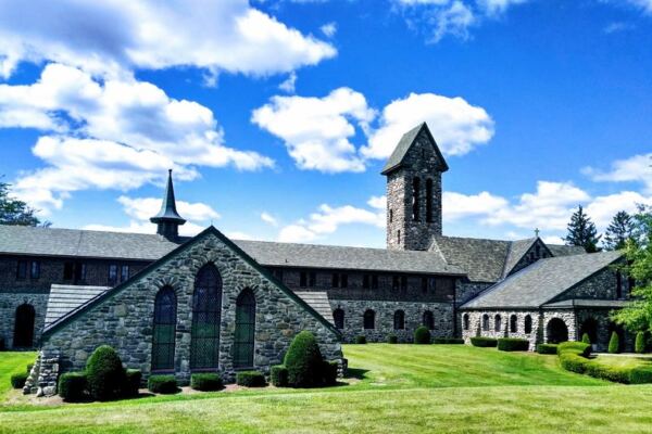 Slipping Into a Hilltop Chapel to Hear Monks Chant Psalms at This Massachusetts Abbey Feels Like Medieval Europe