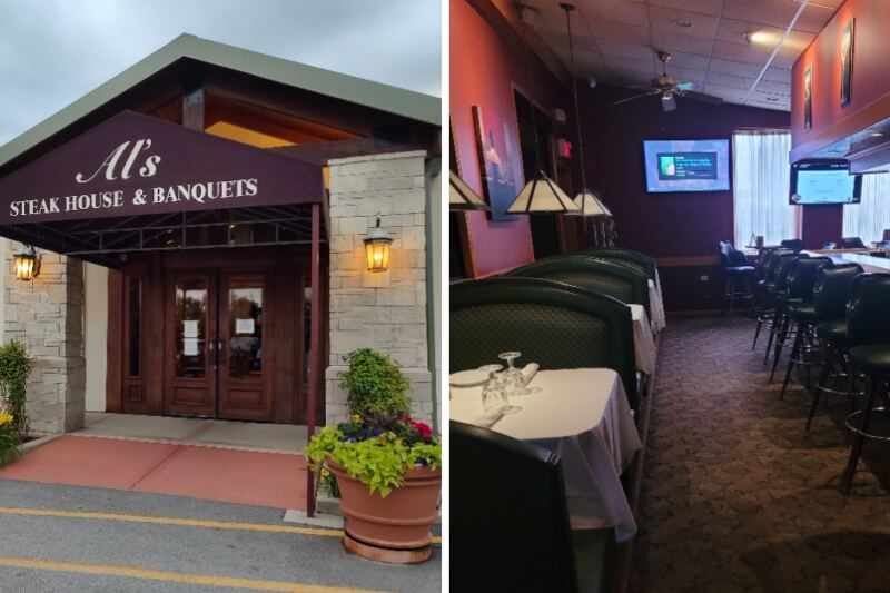 This Illinois Steakhouse Still Serves Dinner the Old-Fashioned Way, With Warm Rolls and Classic Starters