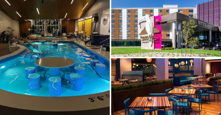 Minnesota’s Adults-Only Soaking Pool Has A Swim-Up Bar That Makes Cold Nights Disappear