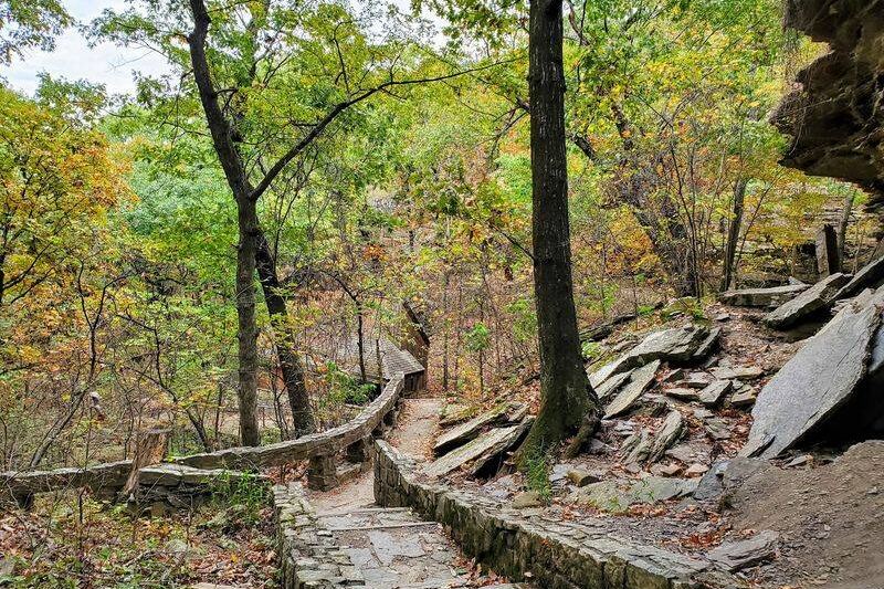 Deep In An Oklahoma Forest, This Trail Ends At Stone Carvings Nobody Has Ever Explained
