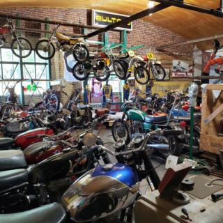 Step Inside This Old Route 66 Gas Station In Oklahoma Where Hundreds Of Vintage Motorcycles Fill Every Wall