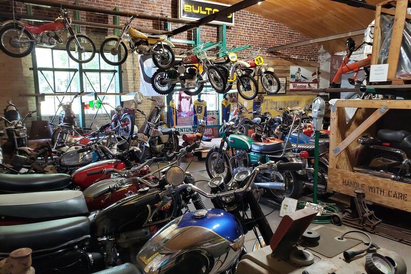 Step Inside This Old Route 66 Gas Station In Oklahoma Where Hundreds Of Vintage Motorcycles Fill Every Wall
