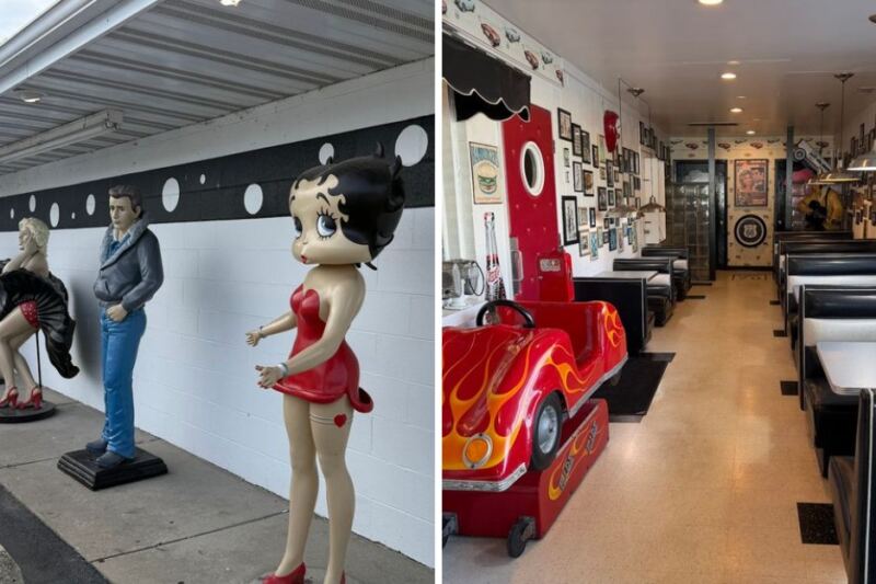 The $2.99 Cheeseburger at This ’50s-Style Illinois Diner Is Out-of-This-World Delicious