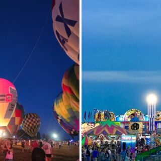 Arkansas Has A Hot Air Balloon Festival That Fills The Sunset Sky With Glowing Color