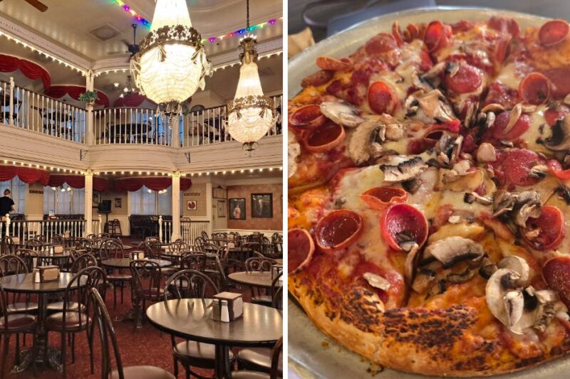 This Colorado Springs Pizza Spot Spreads Across Two Stories Packed With Old-School Character