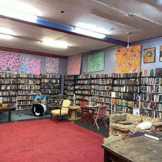 This Upstate New York Bookstore Has Three Floors Of Used Books And Resident Cats Guarding The Aisles