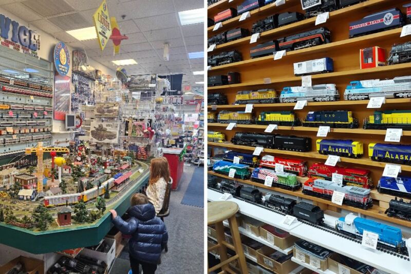 Model Railroad Lovers Can Spend Hours Exploring This Old-School Illinois Hobby Shop