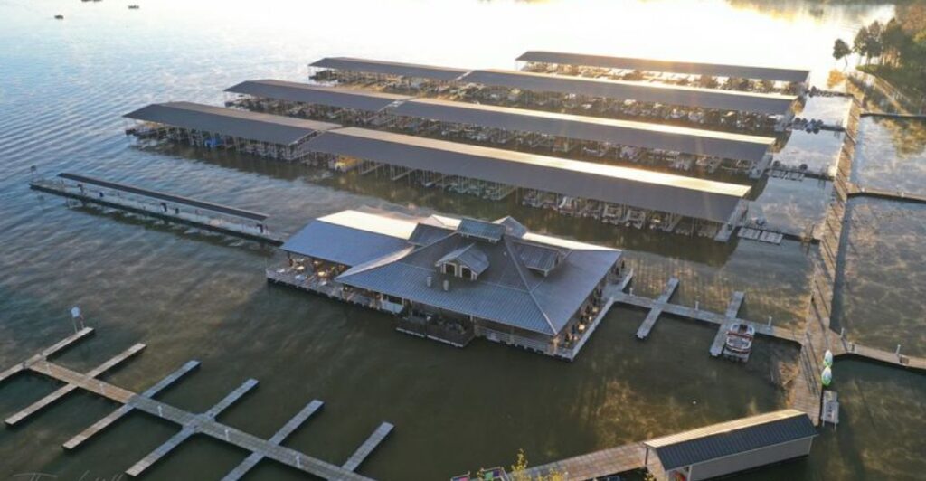Fish Swim Right Up to Your Table at This Unique Floating Restaurant in Tennessee