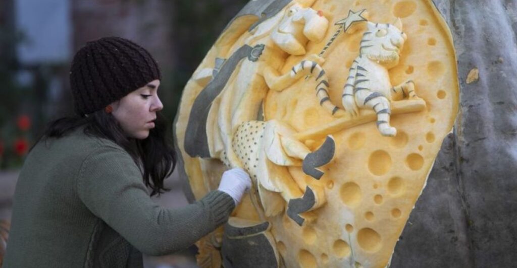 Giant Pumpkins Turn Into Works of Art During This Two-Day Michigan Fall Festival
