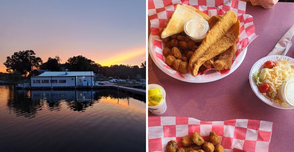 Gorgeous Waterfront Scenery Steals The Show At This Tennessee Marina Restaurant