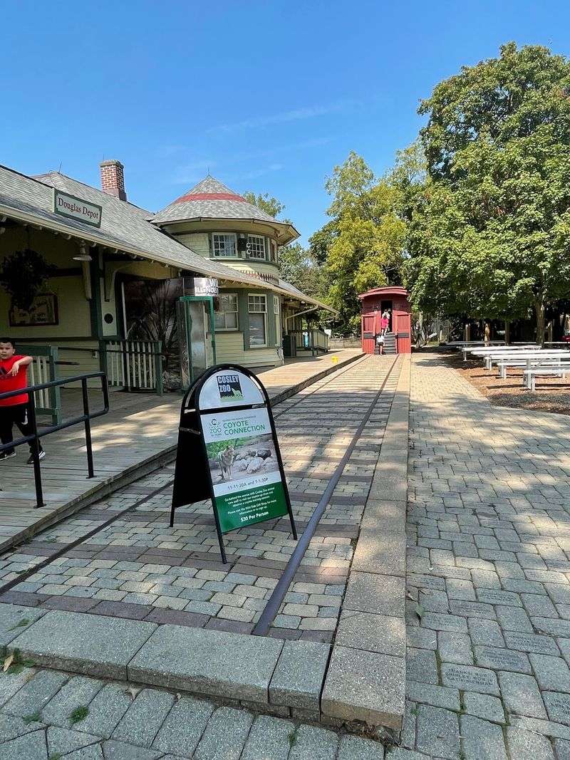 Yes, There Really Is a Caboose Parked in the Zoo Yes, There Really Is a Caboose Parked in the Zoo