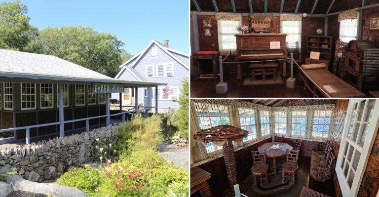 Just $2 Gets You Inside This Century Old Massachusetts House Made Of Newspapers