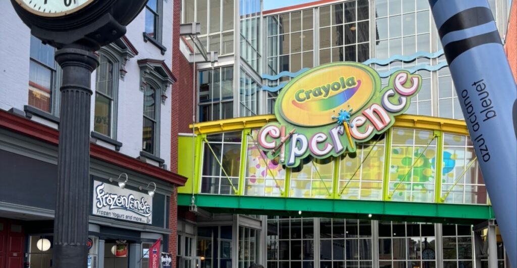Kids Can Crawl, Climb And Wander Through Tunnels At Crayola Experience In Easton, Pennsylvania