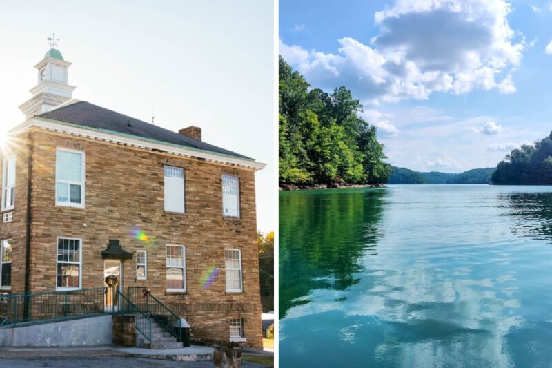 Lake Views And Bluegrass Music Give This Tiny Tennessee Town Timeless Appeal