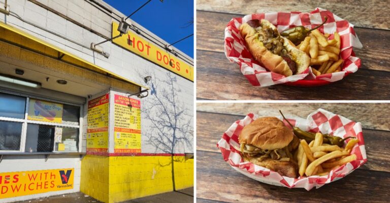 Locals Have Grabbed Maxwell Street Polish and Pork Chop Sandwiches From This Illinois Window for Decades