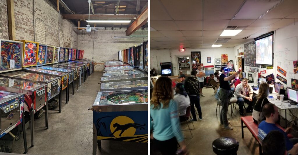 More Than 400 Classic Games Fill This Massive Tennessee Retro Arcade