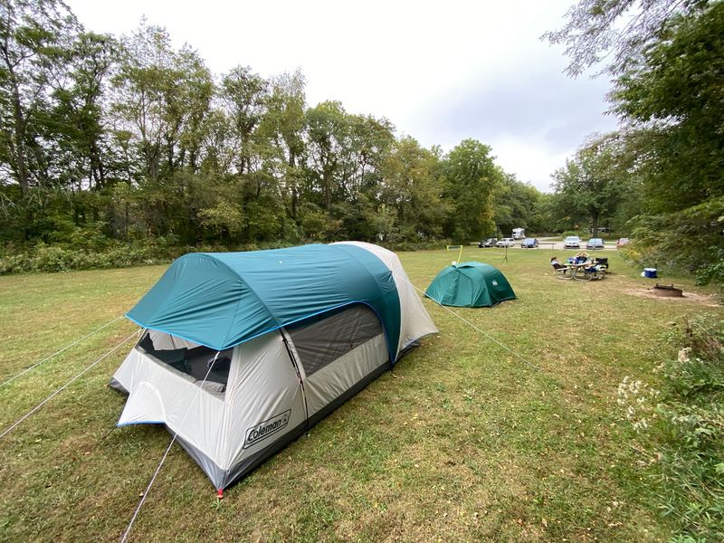 A Campsite Makes Bedtime Part of the Plan A Campsite Makes Bedtime Part of the Plan