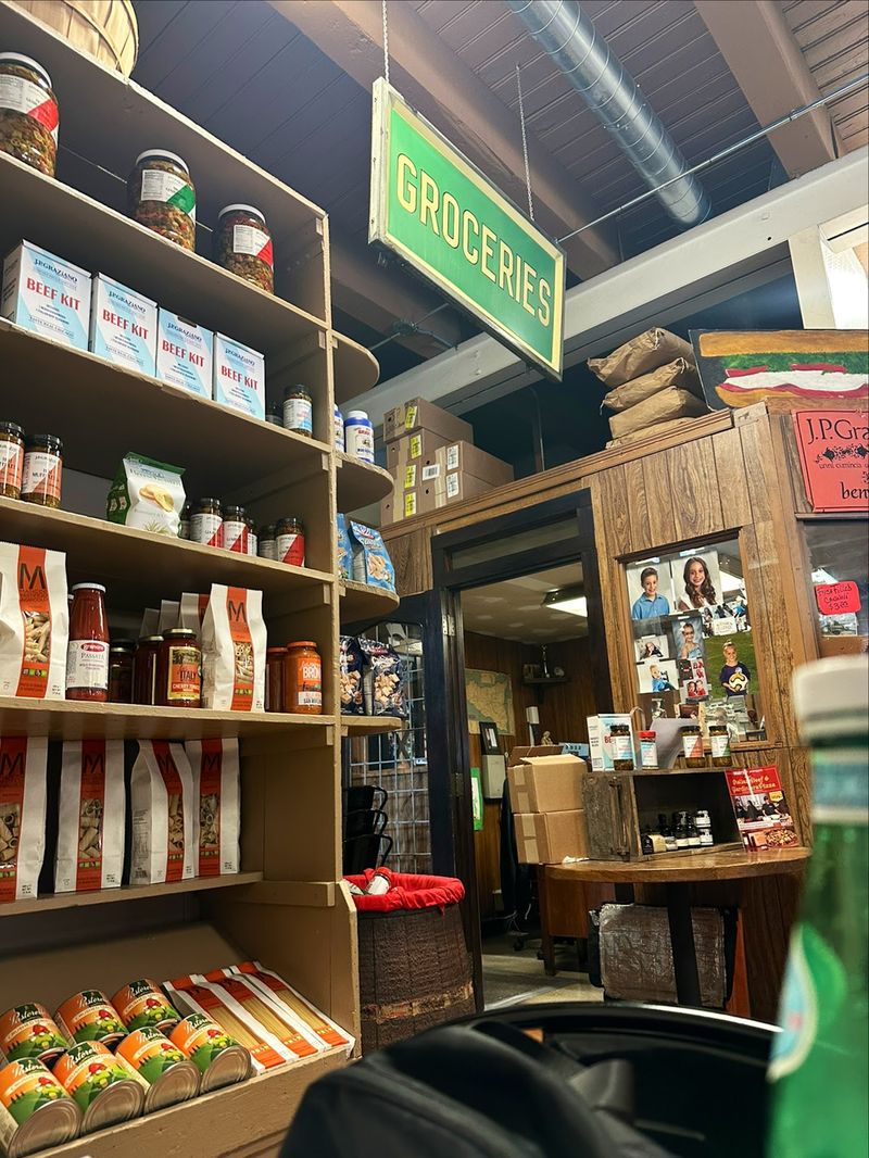 Shelves Full Of Italian Pantry Treasures