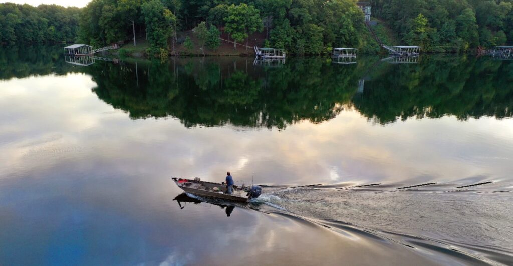 Snakes Seem To Be Everywhere At This Otherwise Beautiful Tennessee Lake