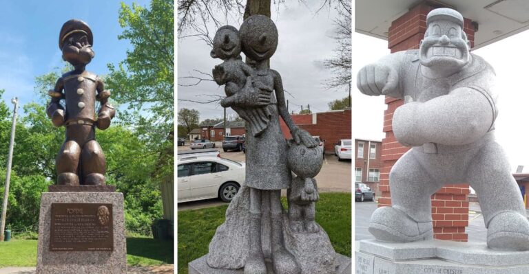The Illinois Town Where Popeye Was Born Still Celebrates Him on Every Corner