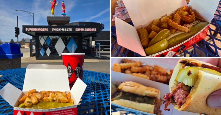 This Beloved Illinois Hot Dog Spot Still Feels Like It’s Straight Out of the 1940s