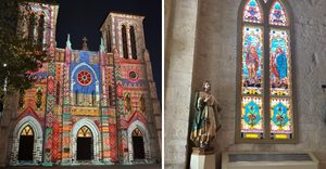 This Centuries-Old Texas Cathedral Looks Magical By Day, But Wait Until You See It After Dark
