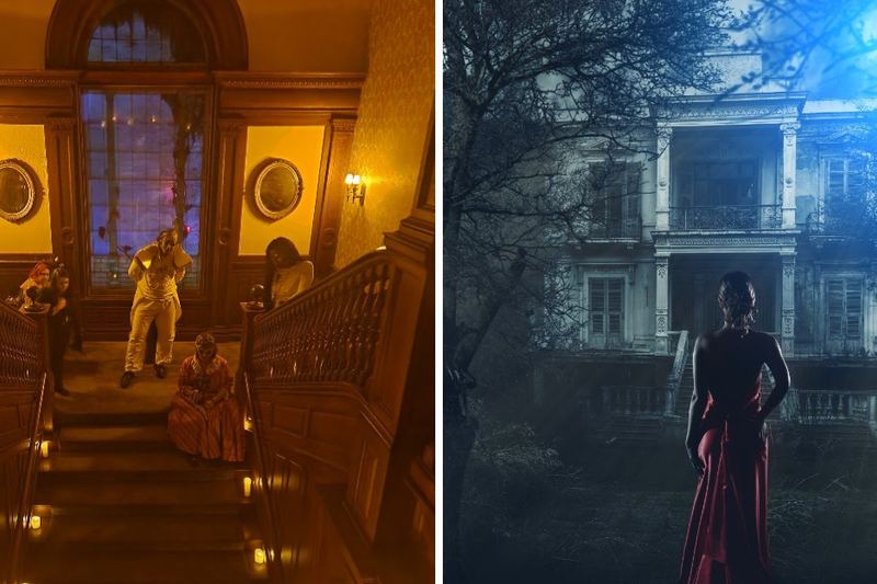 This Historic Texas Mansion Transforms Into A Haunted Cocktail Party For Halloween