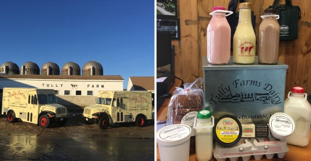 This Massachusetts Dairy Farm Still Bottles Its Own Milk Just Like Years Ago