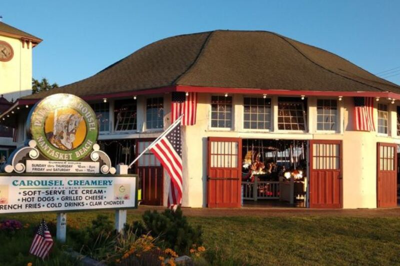 This Vintage Massachusetts Merry-Go-Round Is A Beautiful Ride Down Memory Lane