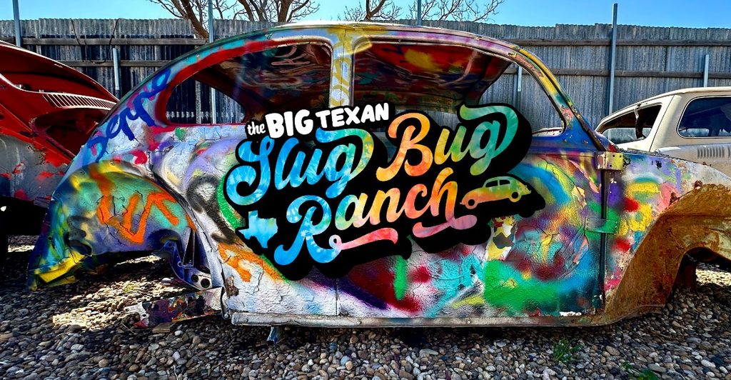 This Wild Texas Roadside Stop Has Half-Buried Volkswagens You Can Spray Paint