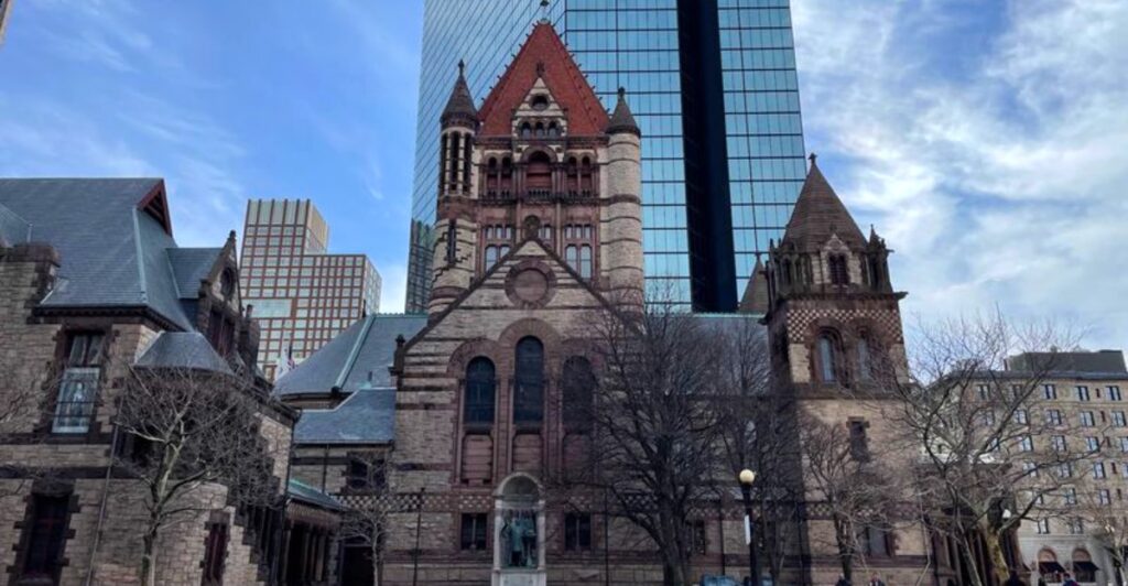 You’d Never Guess This Iconic Boston Church Rests On Thousands Of Pine Logs