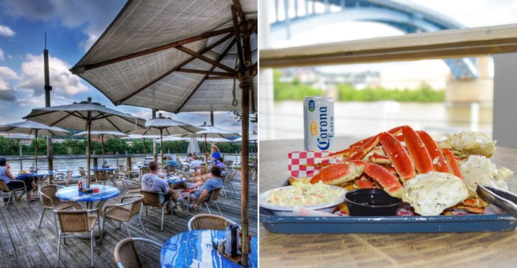 You’ll Think You’re At The Shore When You Grab A Table At This Pittsburgh Pennsylvania River Bar