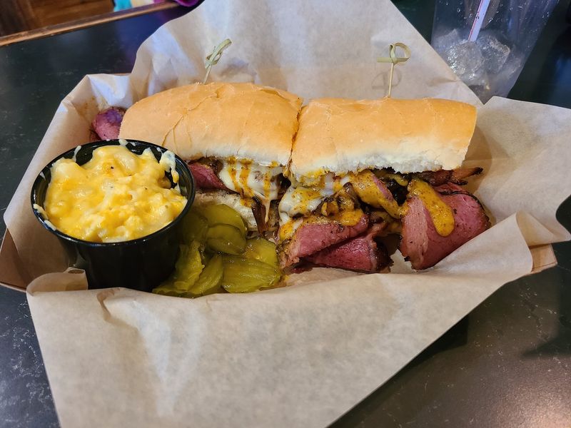 A Pastrami Sandwich Crashed the Barbecue Party A Pastrami Sandwich Crashed the Barbecue Party